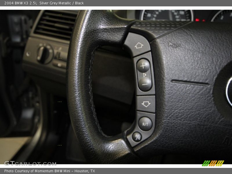 Silver Grey Metallic / Black 2004 BMW X3 2.5i