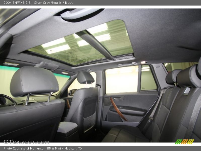 Silver Grey Metallic / Black 2004 BMW X3 2.5i