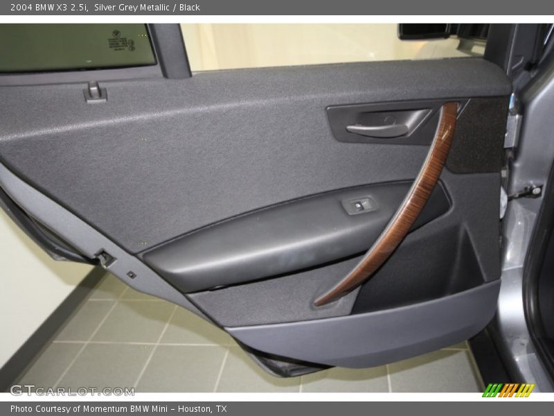 Silver Grey Metallic / Black 2004 BMW X3 2.5i