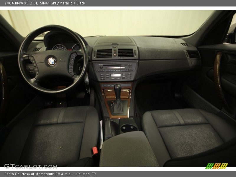 Silver Grey Metallic / Black 2004 BMW X3 2.5i