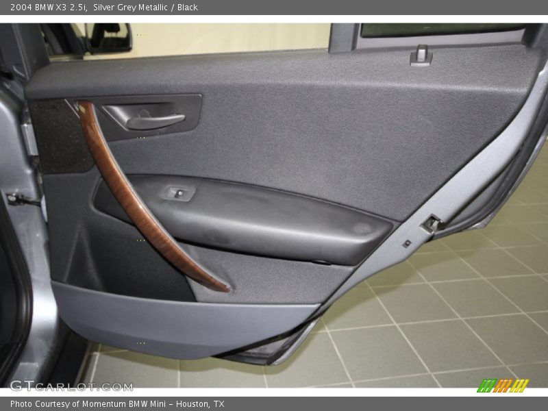 Silver Grey Metallic / Black 2004 BMW X3 2.5i