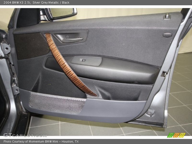 Silver Grey Metallic / Black 2004 BMW X3 2.5i