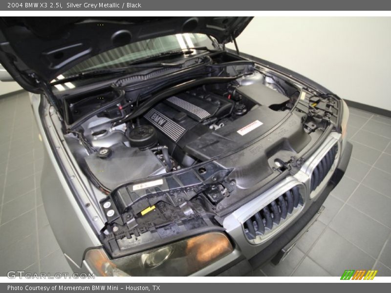 Silver Grey Metallic / Black 2004 BMW X3 2.5i