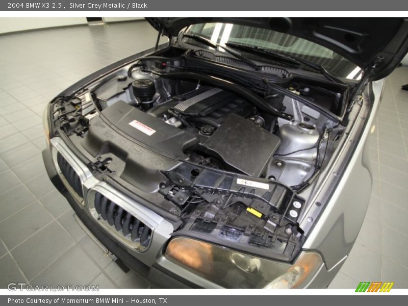 Silver Grey Metallic / Black 2004 BMW X3 2.5i