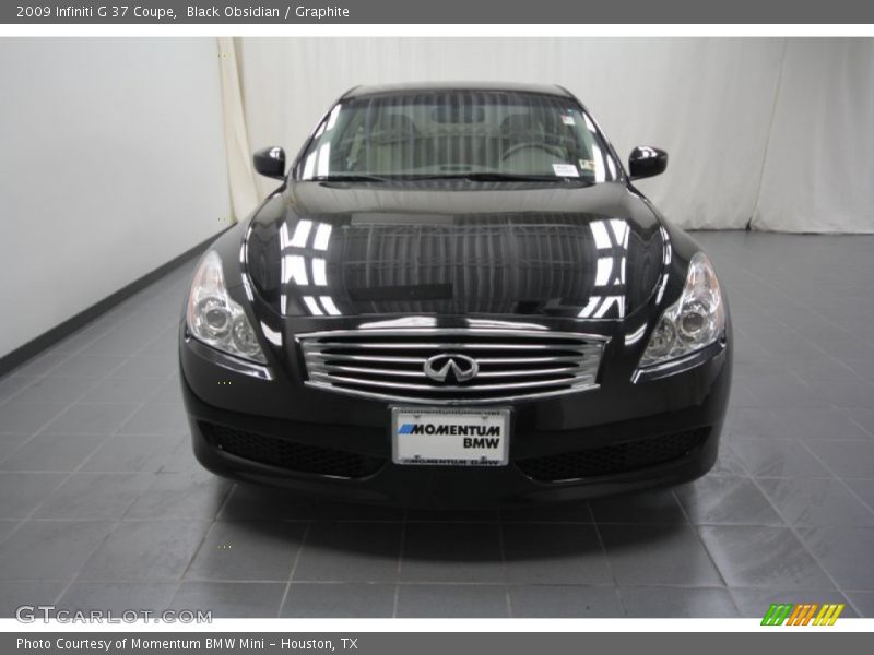 Black Obsidian / Graphite 2009 Infiniti G 37 Coupe