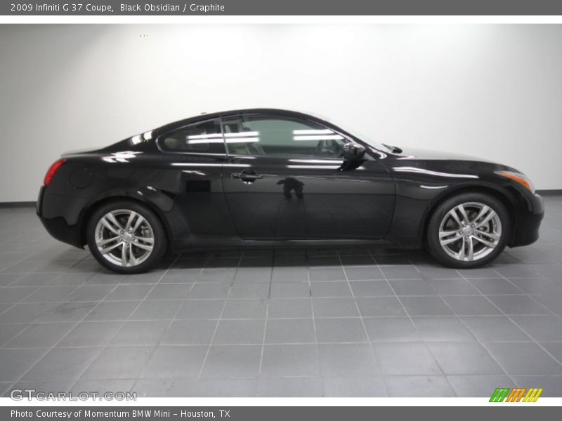 Black Obsidian / Graphite 2009 Infiniti G 37 Coupe