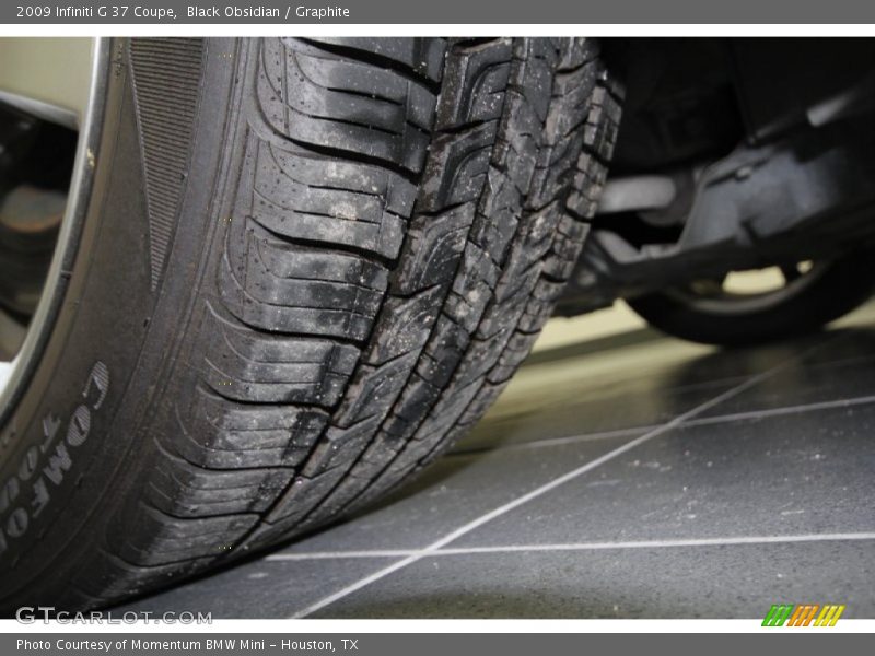 Black Obsidian / Graphite 2009 Infiniti G 37 Coupe