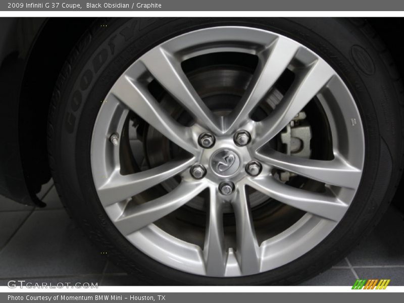 Black Obsidian / Graphite 2009 Infiniti G 37 Coupe
