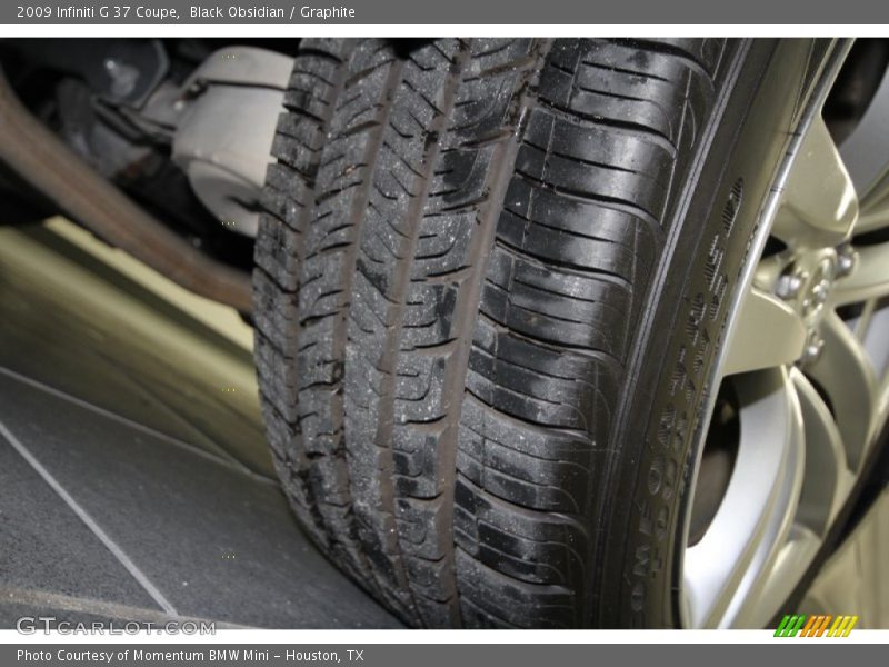 Black Obsidian / Graphite 2009 Infiniti G 37 Coupe