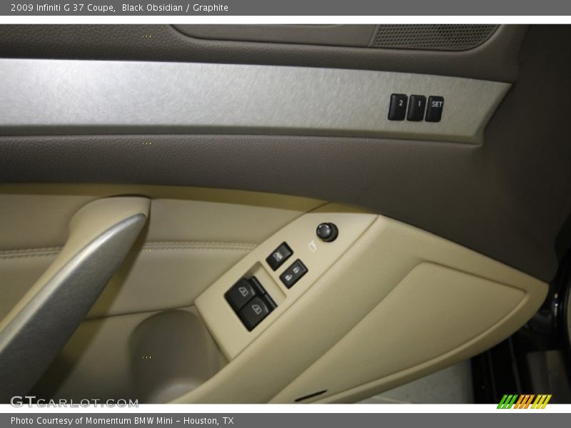 Black Obsidian / Graphite 2009 Infiniti G 37 Coupe