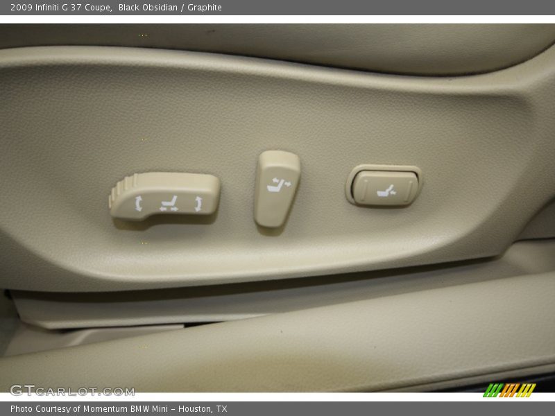 Black Obsidian / Graphite 2009 Infiniti G 37 Coupe