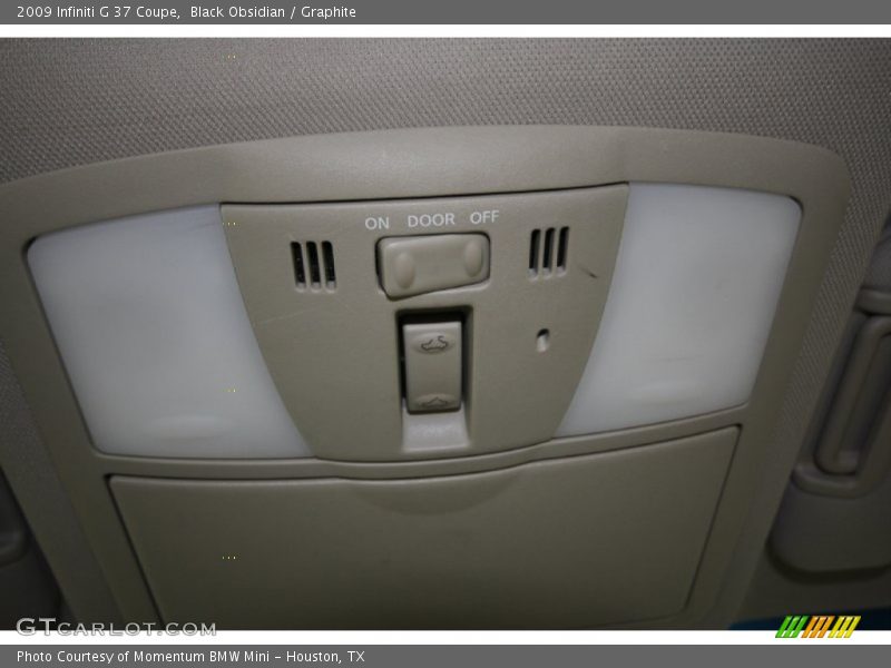 Black Obsidian / Graphite 2009 Infiniti G 37 Coupe