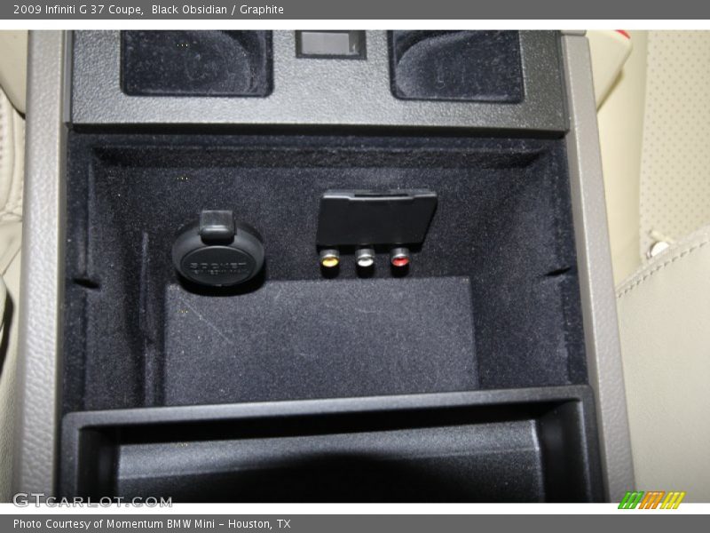 Black Obsidian / Graphite 2009 Infiniti G 37 Coupe