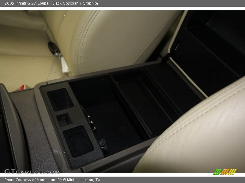 Black Obsidian / Graphite 2009 Infiniti G 37 Coupe