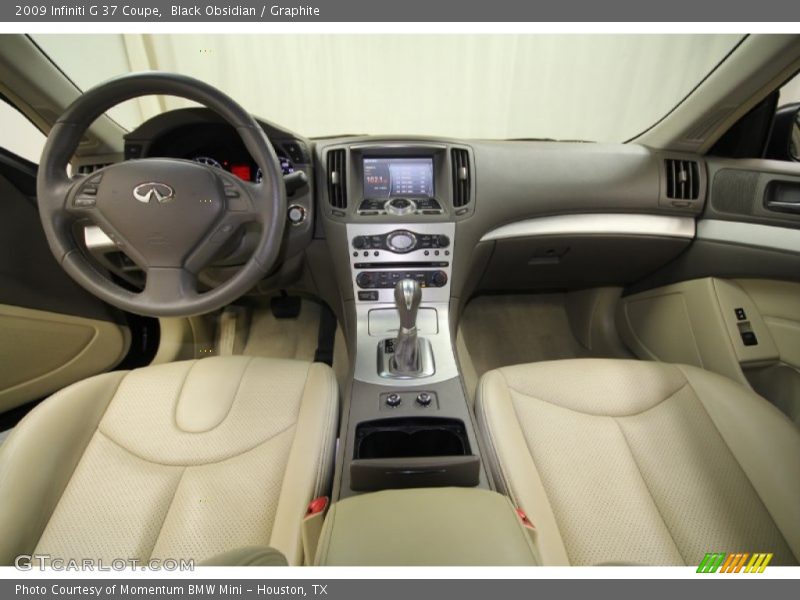 Black Obsidian / Graphite 2009 Infiniti G 37 Coupe