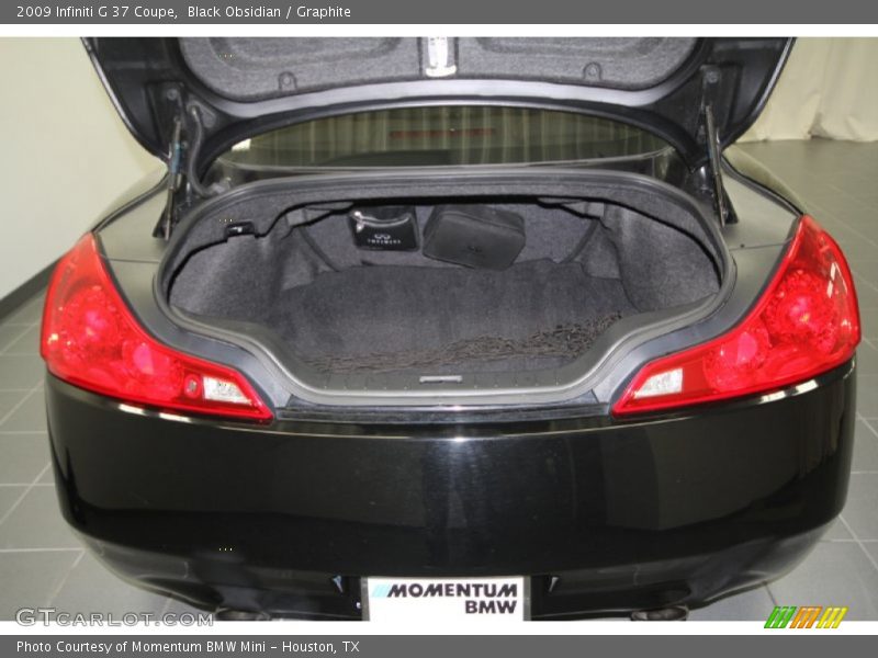 Black Obsidian / Graphite 2009 Infiniti G 37 Coupe