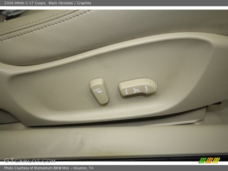 Black Obsidian / Graphite 2009 Infiniti G 37 Coupe
