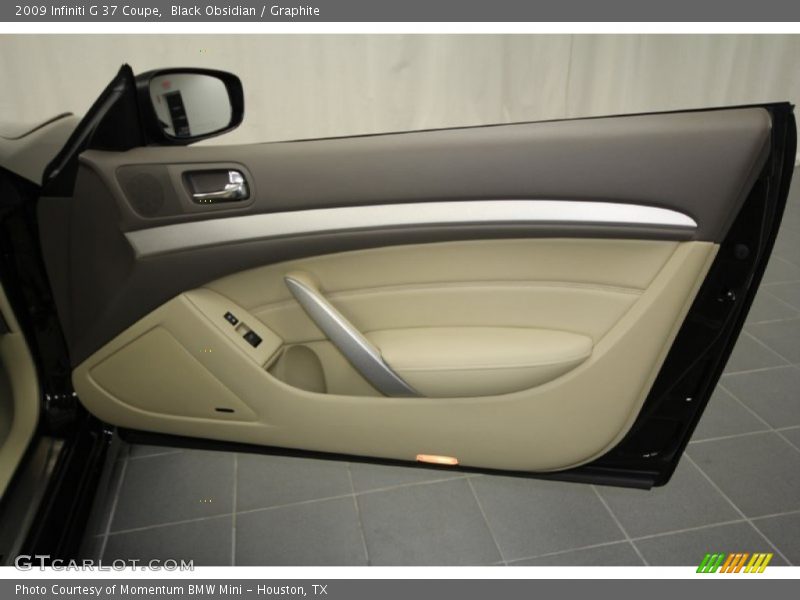 Black Obsidian / Graphite 2009 Infiniti G 37 Coupe