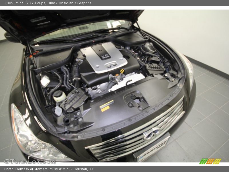 Black Obsidian / Graphite 2009 Infiniti G 37 Coupe