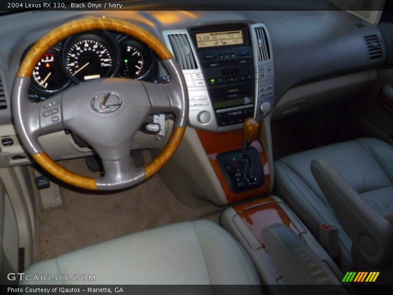 Black Onyx / Ivory 2004 Lexus RX 330