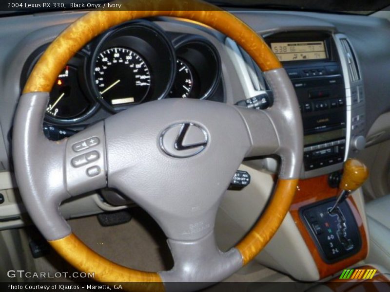 Black Onyx / Ivory 2004 Lexus RX 330