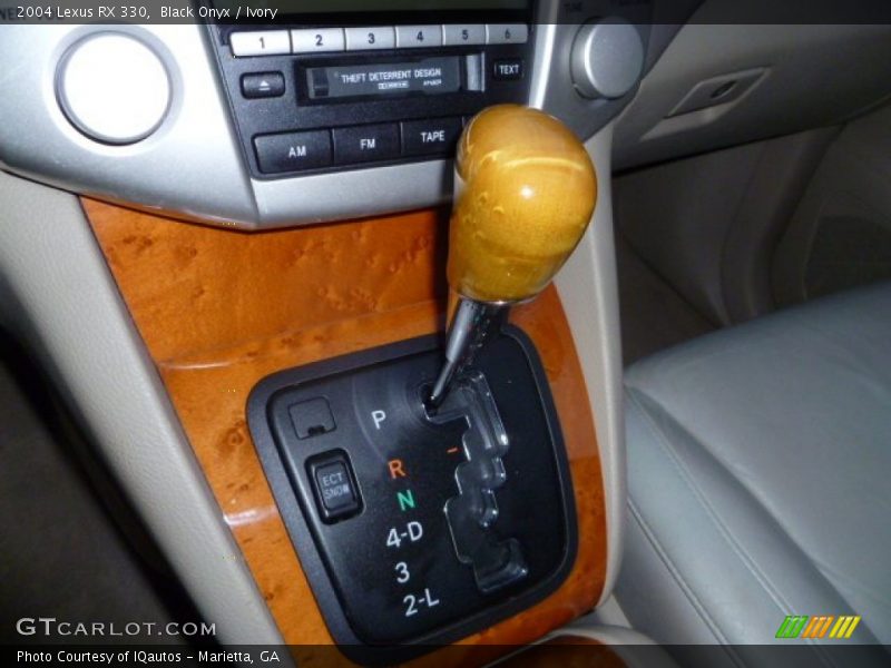 Black Onyx / Ivory 2004 Lexus RX 330