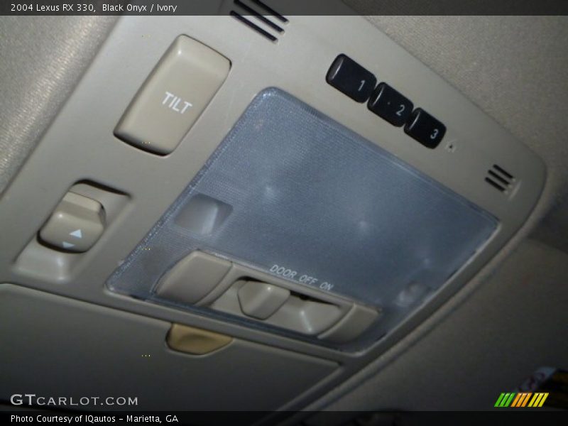 Black Onyx / Ivory 2004 Lexus RX 330