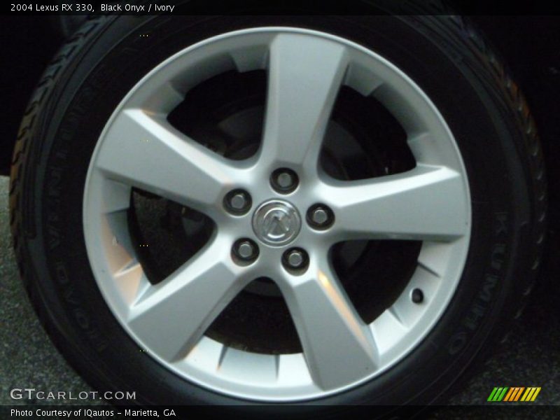 Black Onyx / Ivory 2004 Lexus RX 330