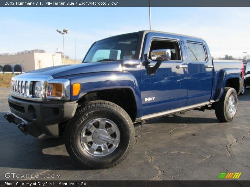 All-Terrain Blue / Ebony/Morocco Brown 2009 Hummer H3 T