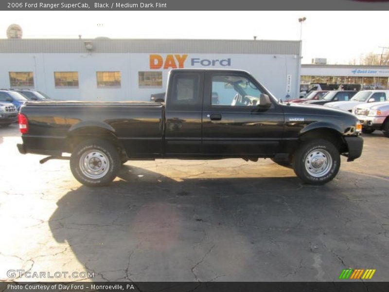 Black / Medium Dark Flint 2006 Ford Ranger SuperCab