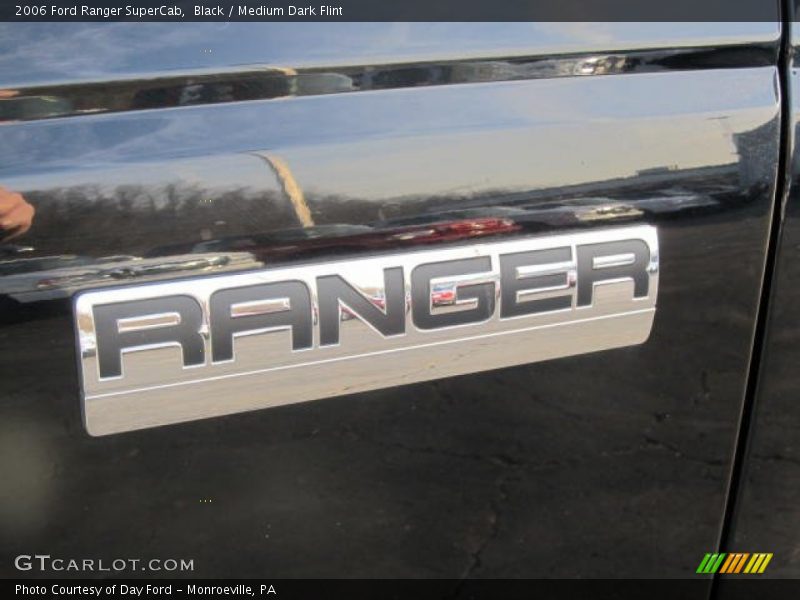 Black / Medium Dark Flint 2006 Ford Ranger SuperCab