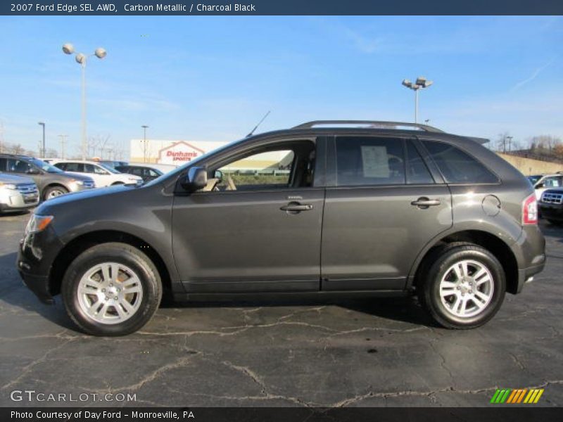 Carbon Metallic / Charcoal Black 2007 Ford Edge SEL AWD