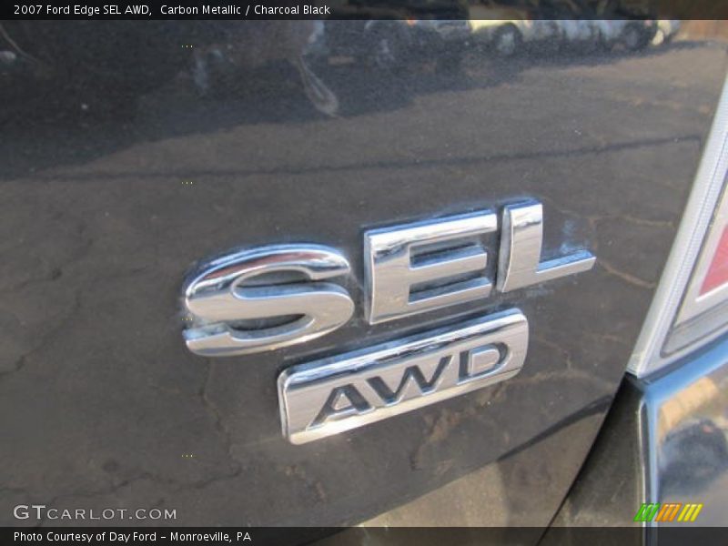 Carbon Metallic / Charcoal Black 2007 Ford Edge SEL AWD