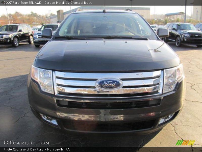 Carbon Metallic / Charcoal Black 2007 Ford Edge SEL AWD