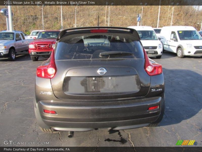 Metallic Bronze / Black/Silver Trim 2011 Nissan Juke SL AWD