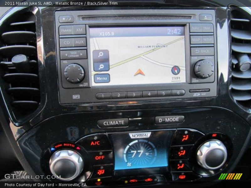 Metallic Bronze / Black/Silver Trim 2011 Nissan Juke SL AWD