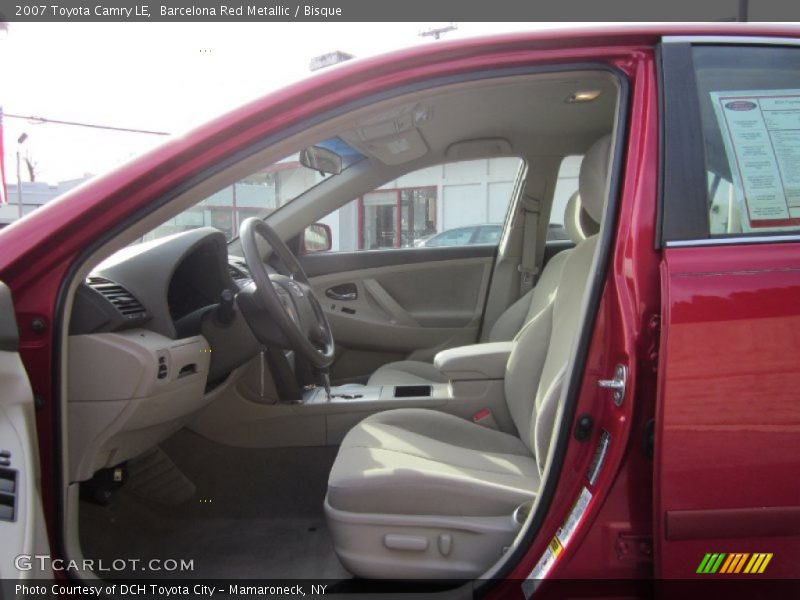 Barcelona Red Metallic / Bisque 2007 Toyota Camry LE