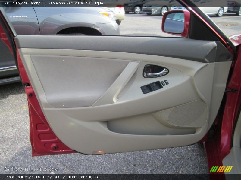 Barcelona Red Metallic / Bisque 2007 Toyota Camry LE