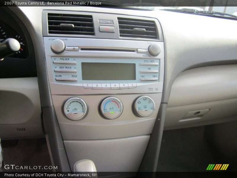 Barcelona Red Metallic / Bisque 2007 Toyota Camry LE