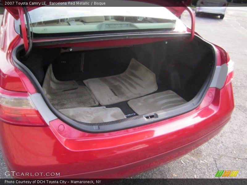Barcelona Red Metallic / Bisque 2007 Toyota Camry LE