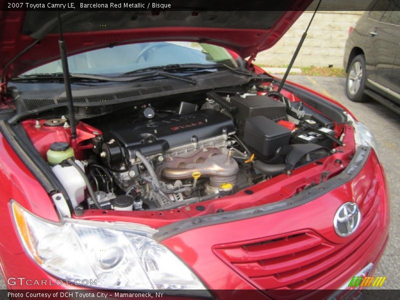 Barcelona Red Metallic / Bisque 2007 Toyota Camry LE