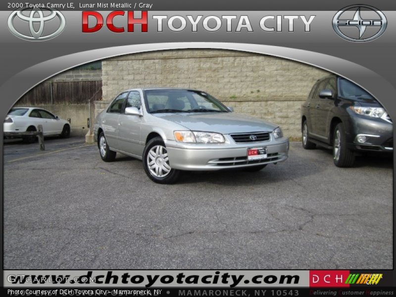 Lunar Mist Metallic / Gray 2000 Toyota Camry LE