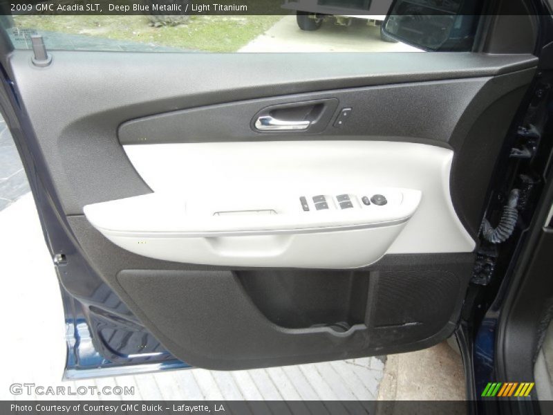 Deep Blue Metallic / Light Titanium 2009 GMC Acadia SLT