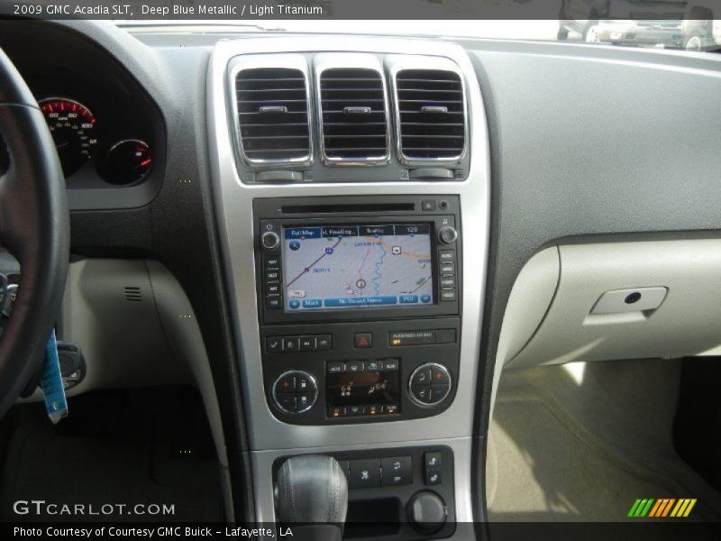 Deep Blue Metallic / Light Titanium 2009 GMC Acadia SLT