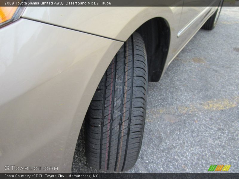 Desert Sand Mica / Taupe 2009 Toyota Sienna Limited AWD