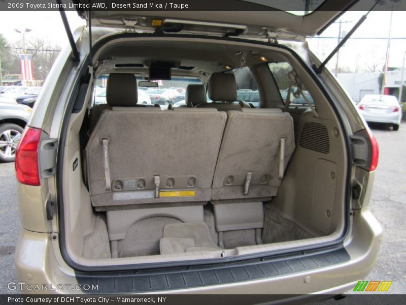 Desert Sand Mica / Taupe 2009 Toyota Sienna Limited AWD