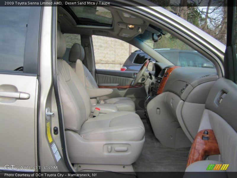 Desert Sand Mica / Taupe 2009 Toyota Sienna Limited AWD