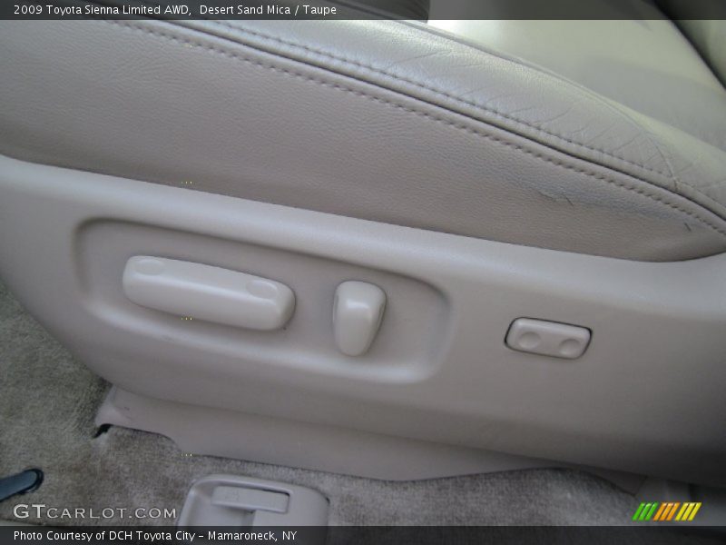 Desert Sand Mica / Taupe 2009 Toyota Sienna Limited AWD