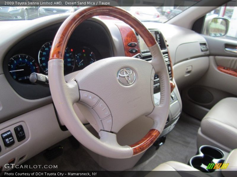  2009 Sienna Limited AWD Steering Wheel