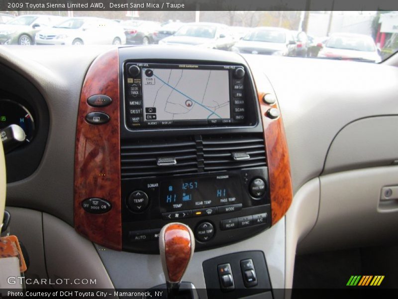 Desert Sand Mica / Taupe 2009 Toyota Sienna Limited AWD